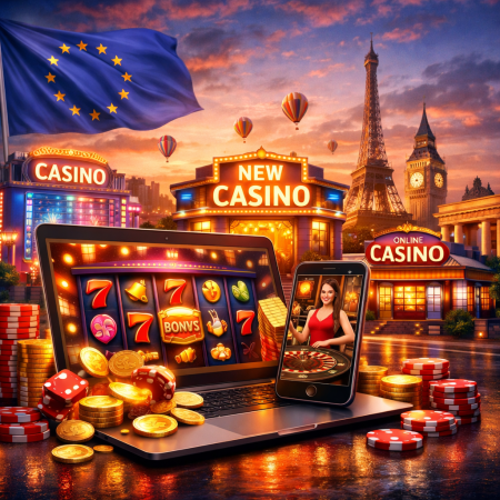Neue Online-Casinos entstehen auf dem europäischen Markt